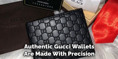 knock off gucci wallet|how to authenticate Gucci wallet.